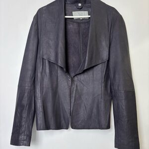 Bod Christensen Black Leather Jacket